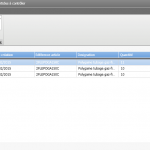 Interface du programme Etat contrôle