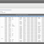 Interface du programme Extraction comptabilité