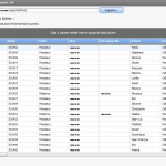 Interface consultation du programme Transfert SAP Sage