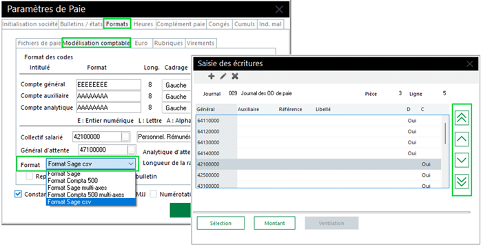 sage 100c paie modélisation comptable